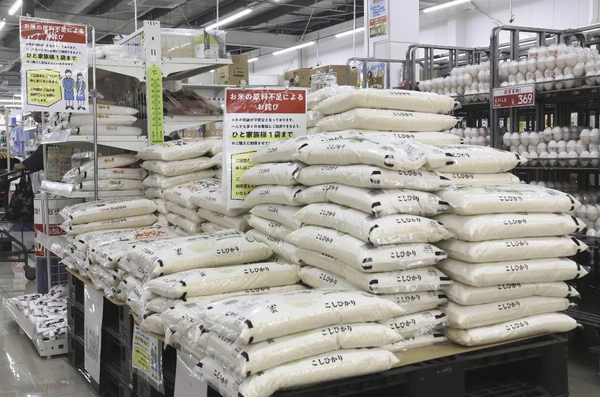 米價翻倍 日本核心通膨攀抵2年新高