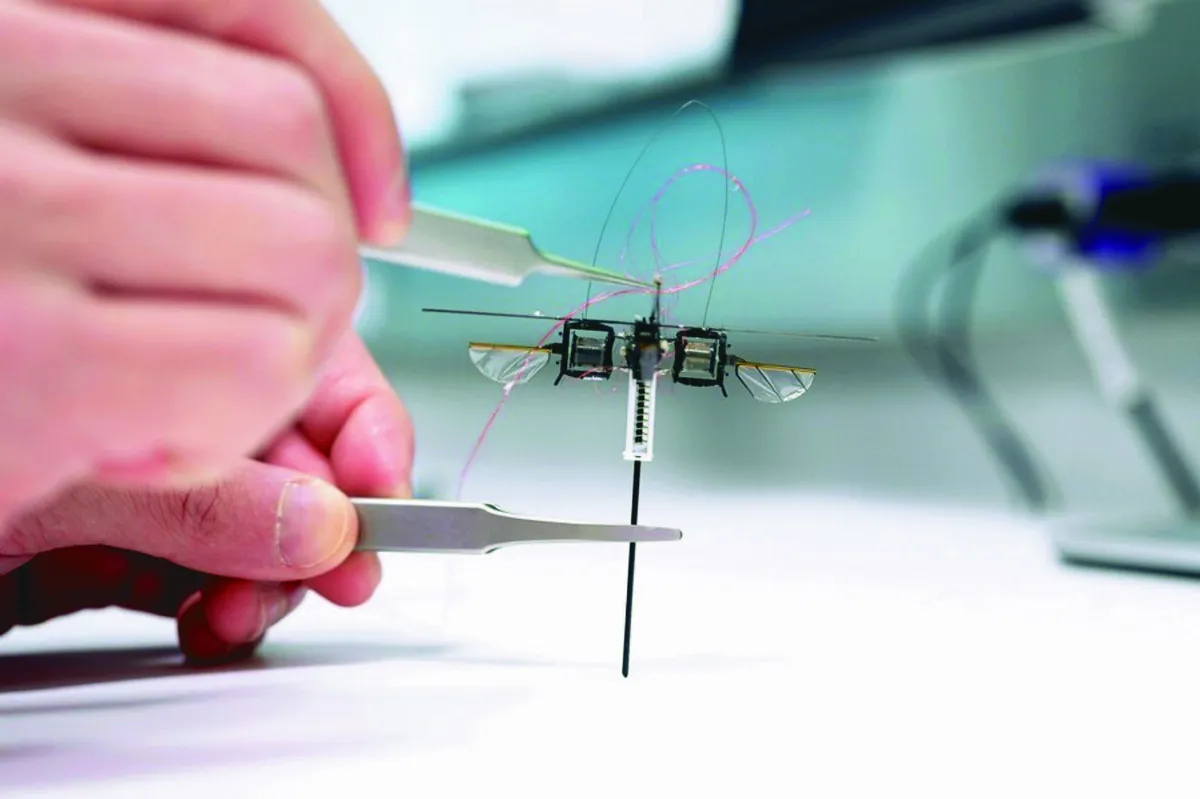 昆蟲機器人 跳躍負重能救災