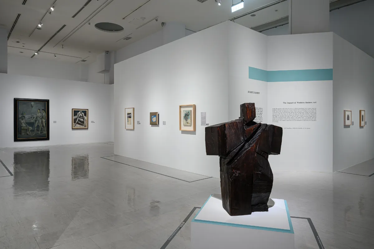 國美館「時代印記」開幕 展出台灣美術百年脈絡