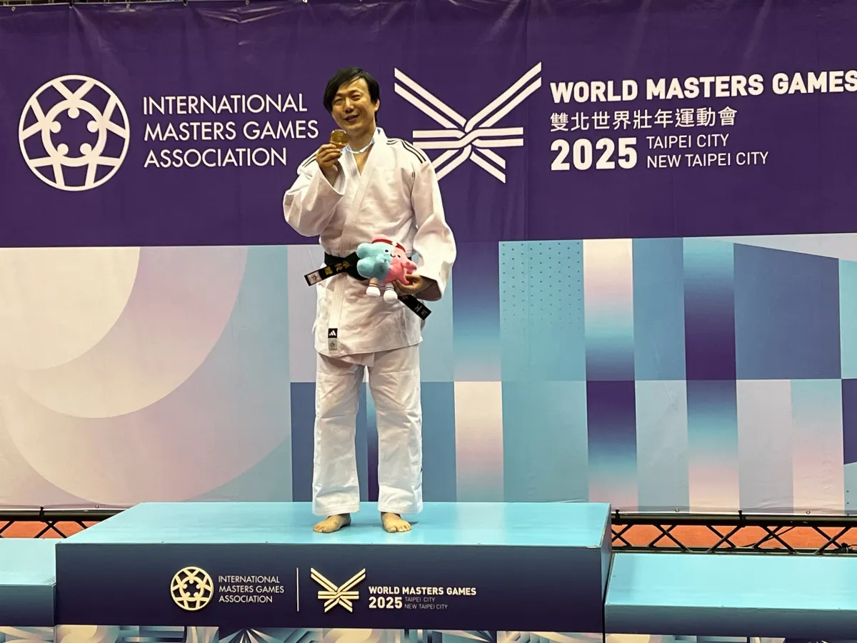 世壯運／蕭煌奇柔道奪金 笑稱自己藤虎發威