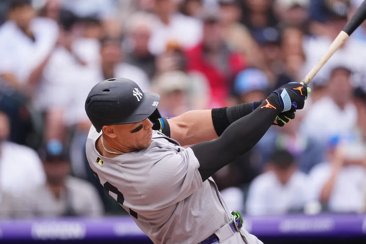 MLB／賈吉18轟獨居全壘打王 洋基第二度單局10分轟炸洛磯