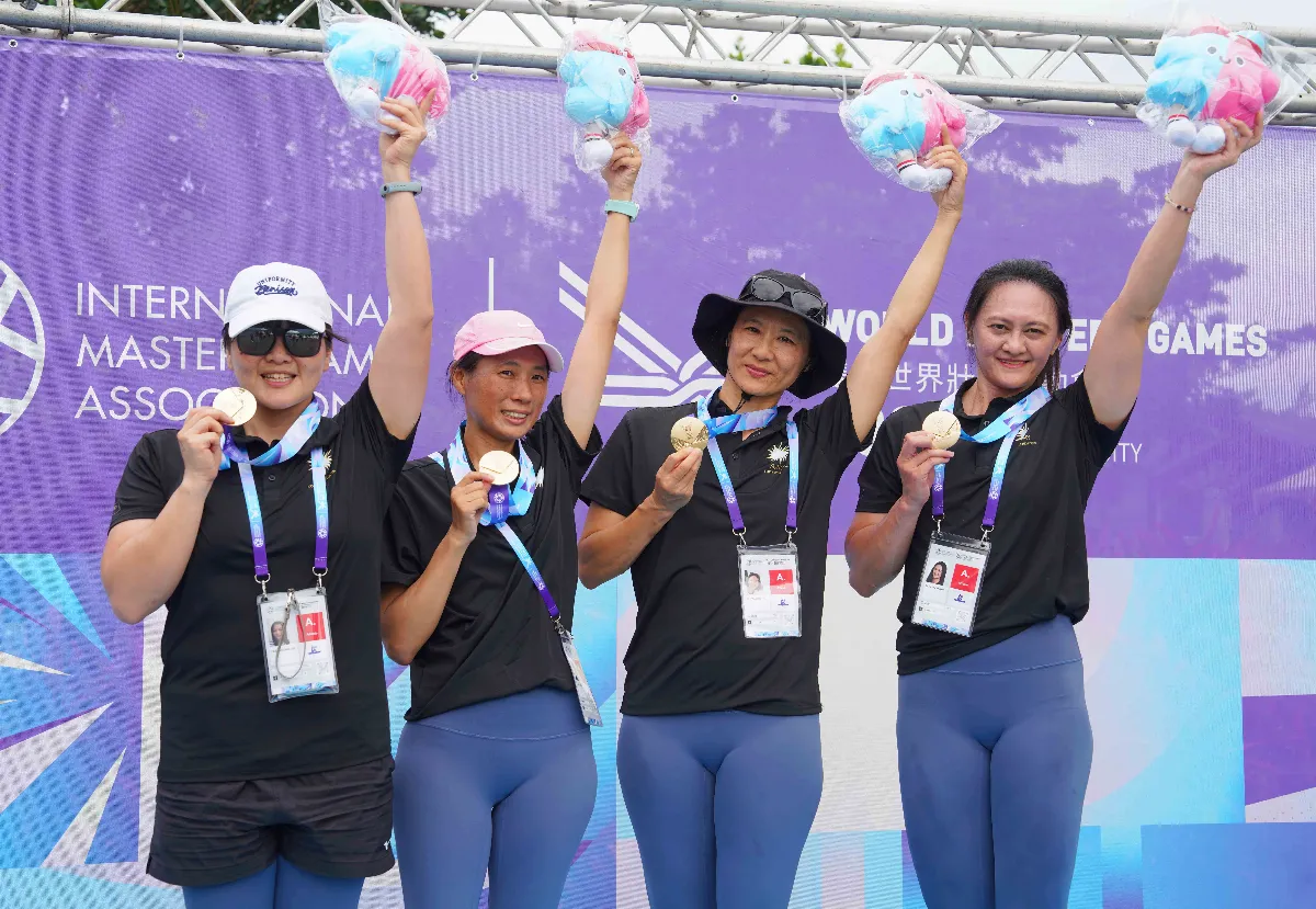 世壯運／保住國手尊嚴 前划船亞運銀牌游貞純、紀瑤璇組隊摘金