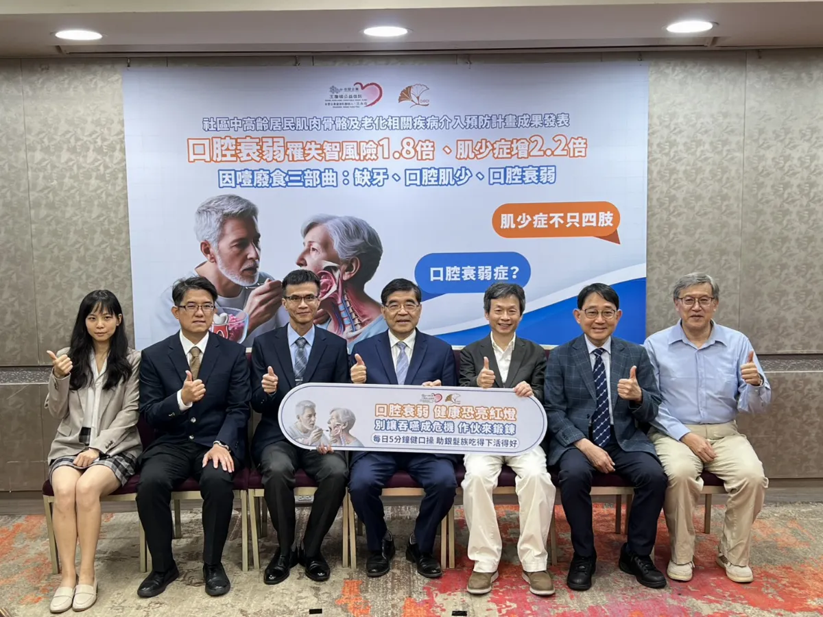 健口操助吞嚥 減少失智與肌少症風險