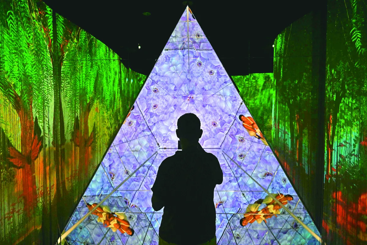 沉浸式數位藝術展