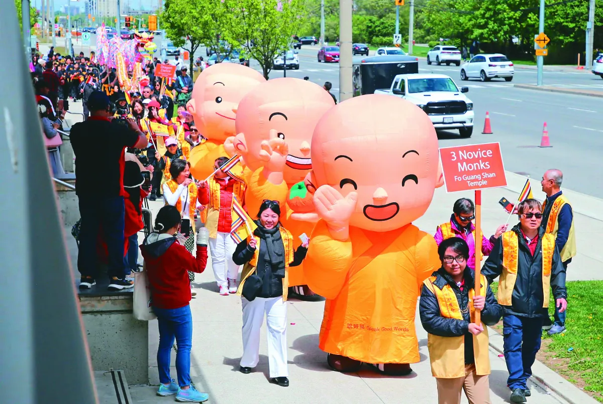 加拿大27佛教團體 萬人同慶佛誕
