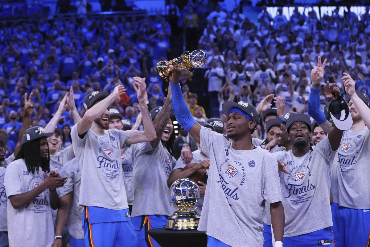 NBA／SGA摘西決MVP 歸功隊友與球迷