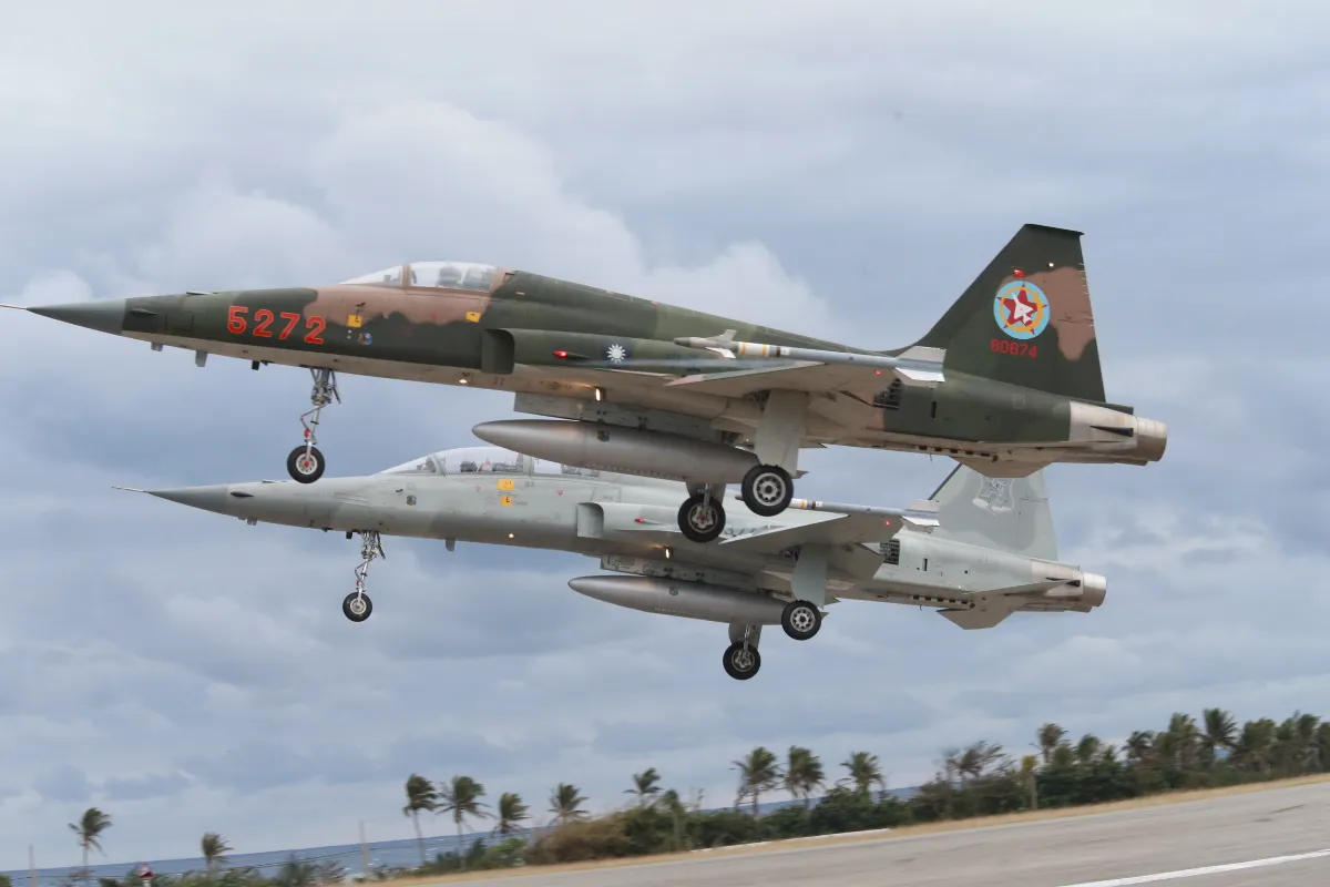 捍衛台灣超過50年  F-5E/F戰機最快6月底除役