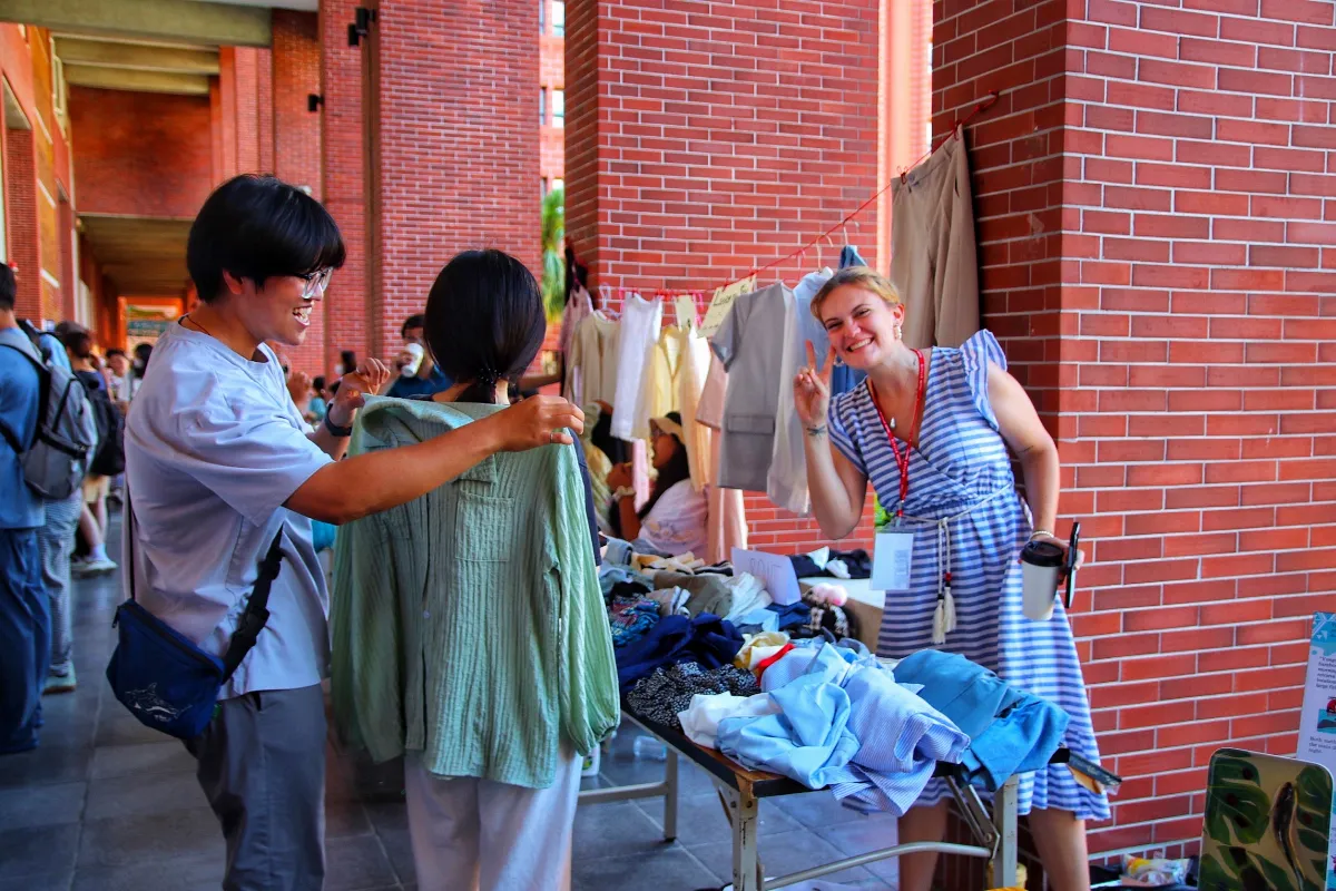 中山大學零廢棄永續市集 減碳並讓物資生命延續