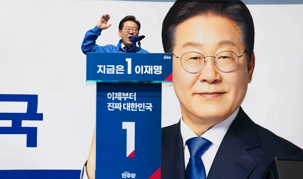 南韓大選出口民調顯示 李在明領先可望當選
