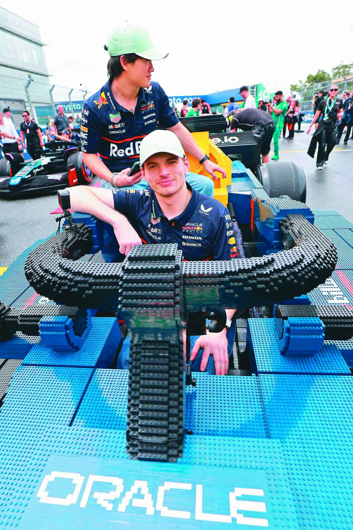 400萬片樂高積木 拼出10輛F1賽車