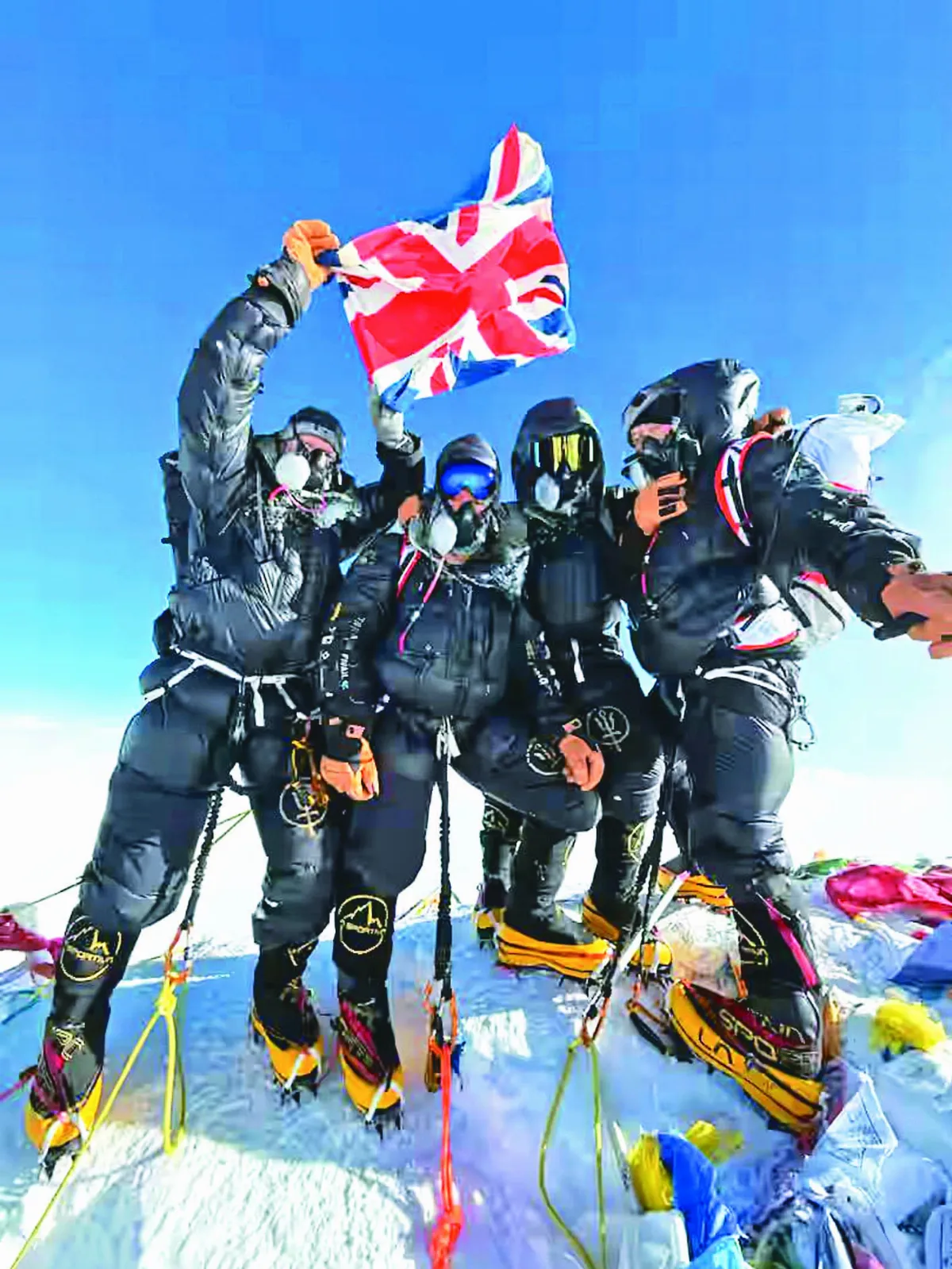 登山隊倫敦出發 僅5天登頂珠峰