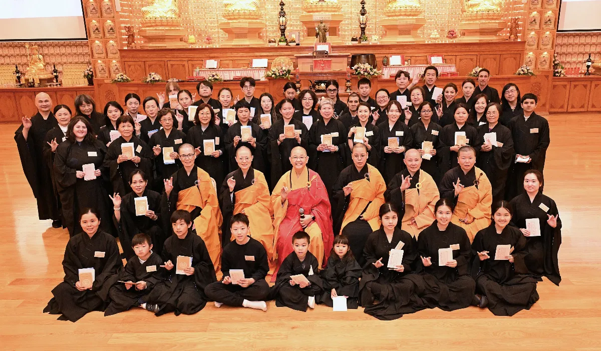 A Rare and Joyful Step: Multicultural Disciples Take Refuge at Fo Guang Shan Toronto