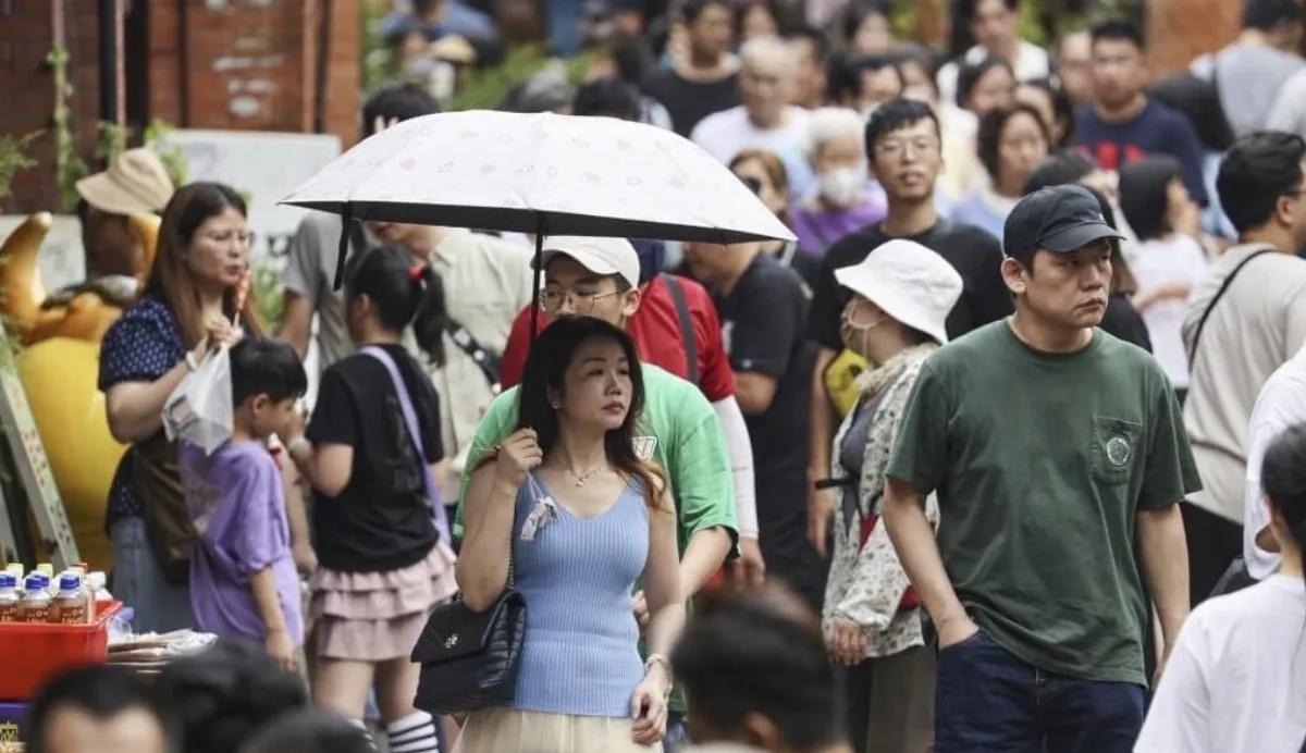 7日各地高溫悶熱 午後留意雷陣雨