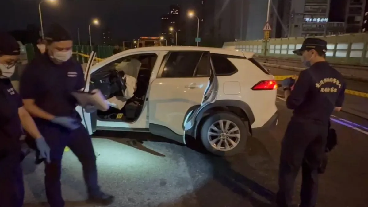 通緝犯衝撞臨檢點警員受傷  遭開12槍就地伏法