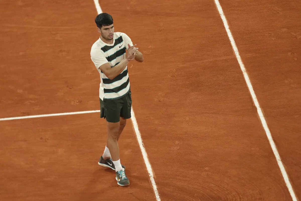 法網／穆瑟提退賽 阿爾卡拉斯直通決賽