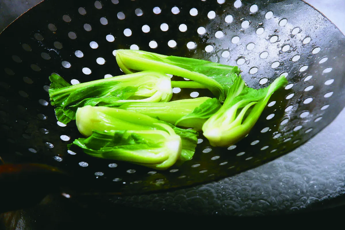 汆燙蔬菜再冰水降溫  留住營養