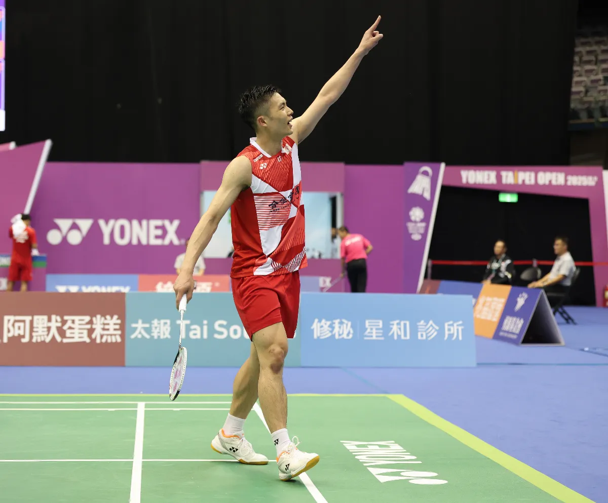 羽球／唯一希望不負眾望 周天成殺進印尼賽4強