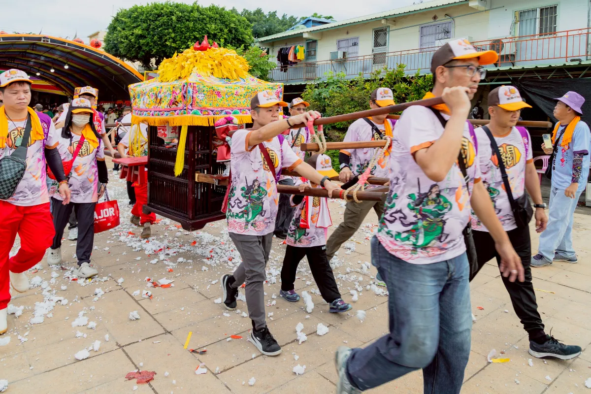 國定古蹟笨港水仙宮 關聖帝君起駕北巡
