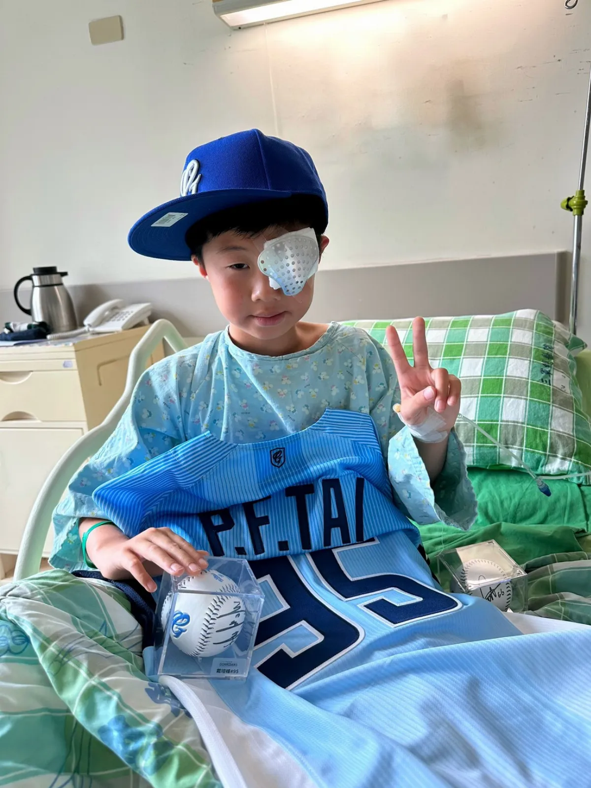 中職／小朋友左眼被打傷 悍將承諾負擔所有醫療費