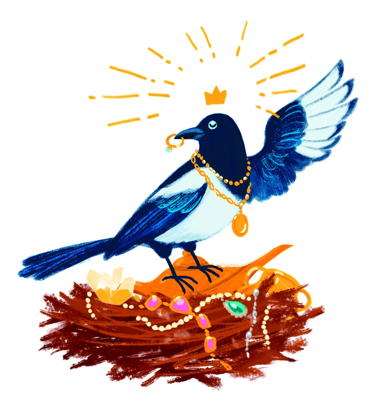 【趣味動物園】報喜鳥的小祕密