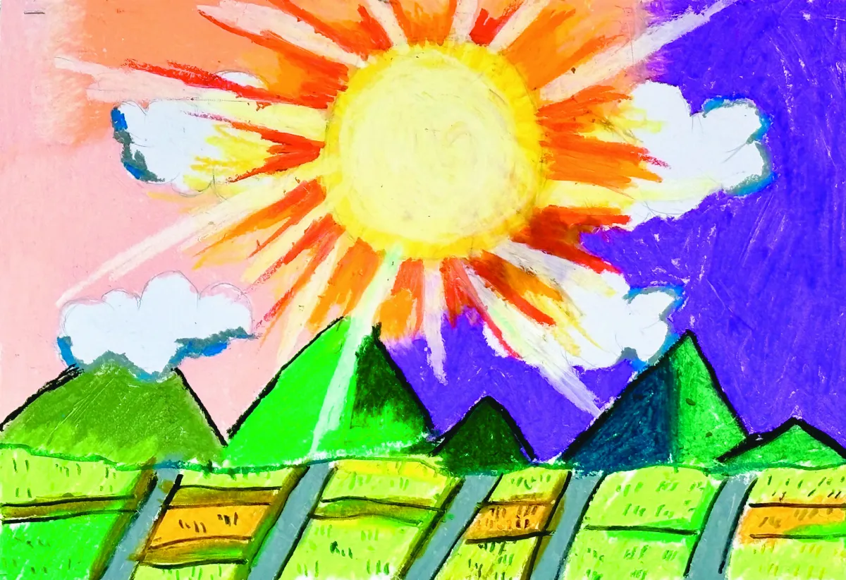 【快樂塗鴉簿】晨光 