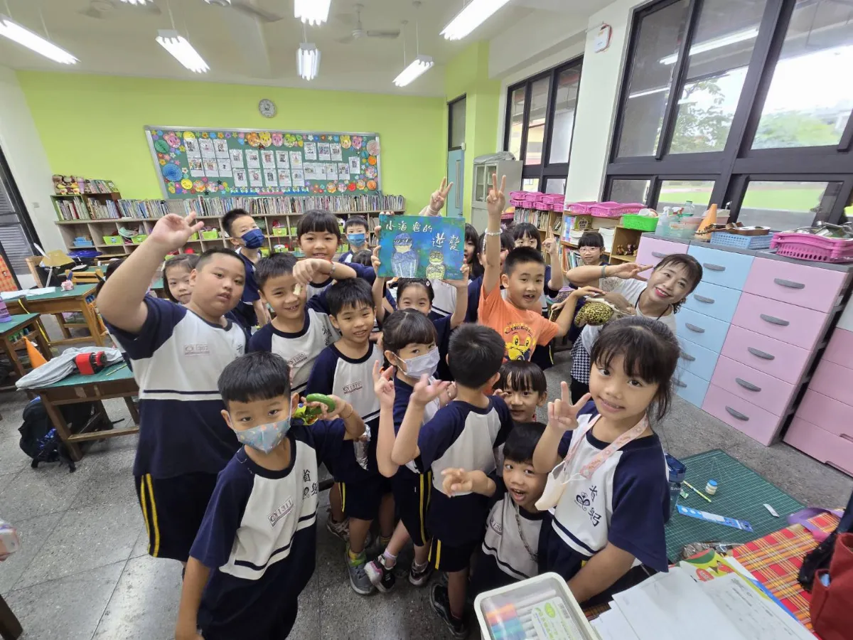 打造與海共生思維  故事媽媽用繪本傳達孩子海保意識