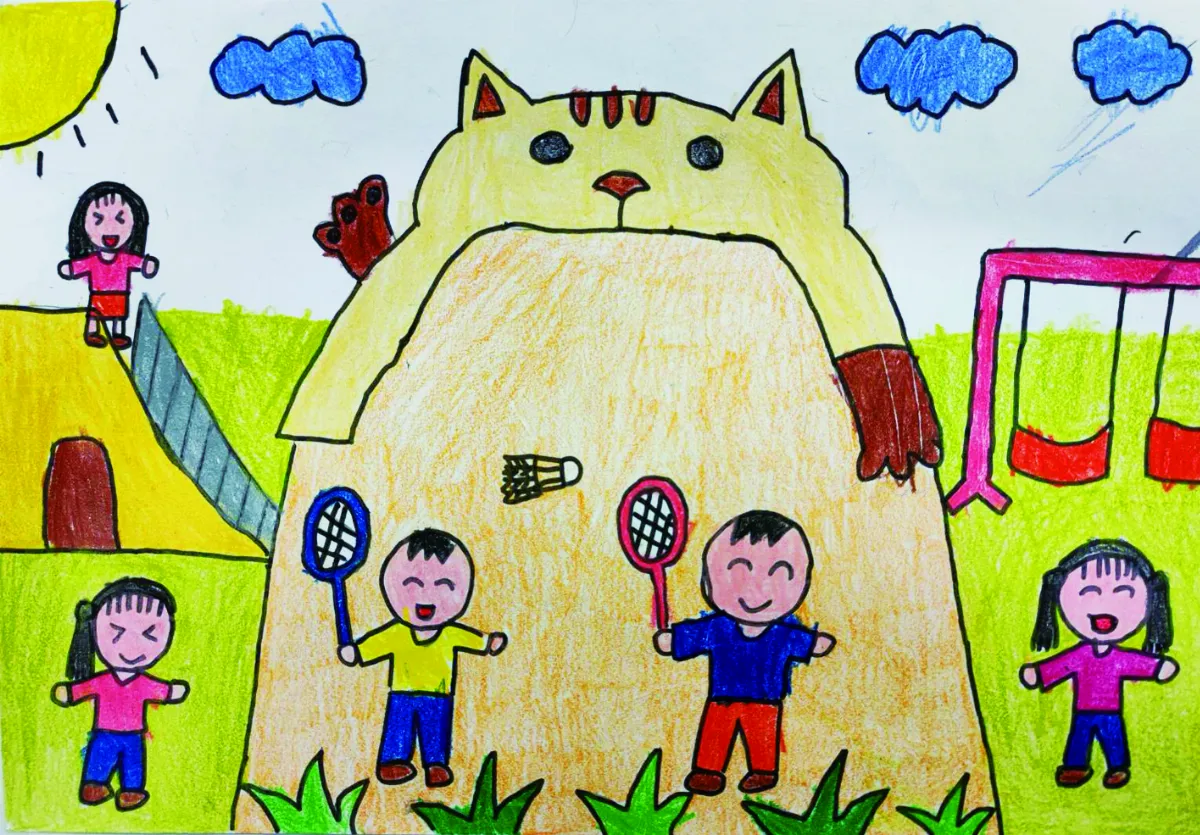 【快樂塗鴉簿】快樂遊樂場