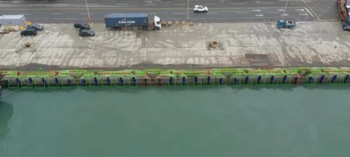 無人機巡檢助力智慧港管 運研所攜手台大打造影像監測新技術