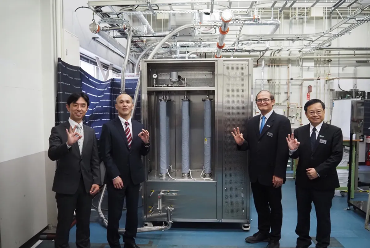 工研院攜手三菱電機 推碳捕捉模組跨海實證