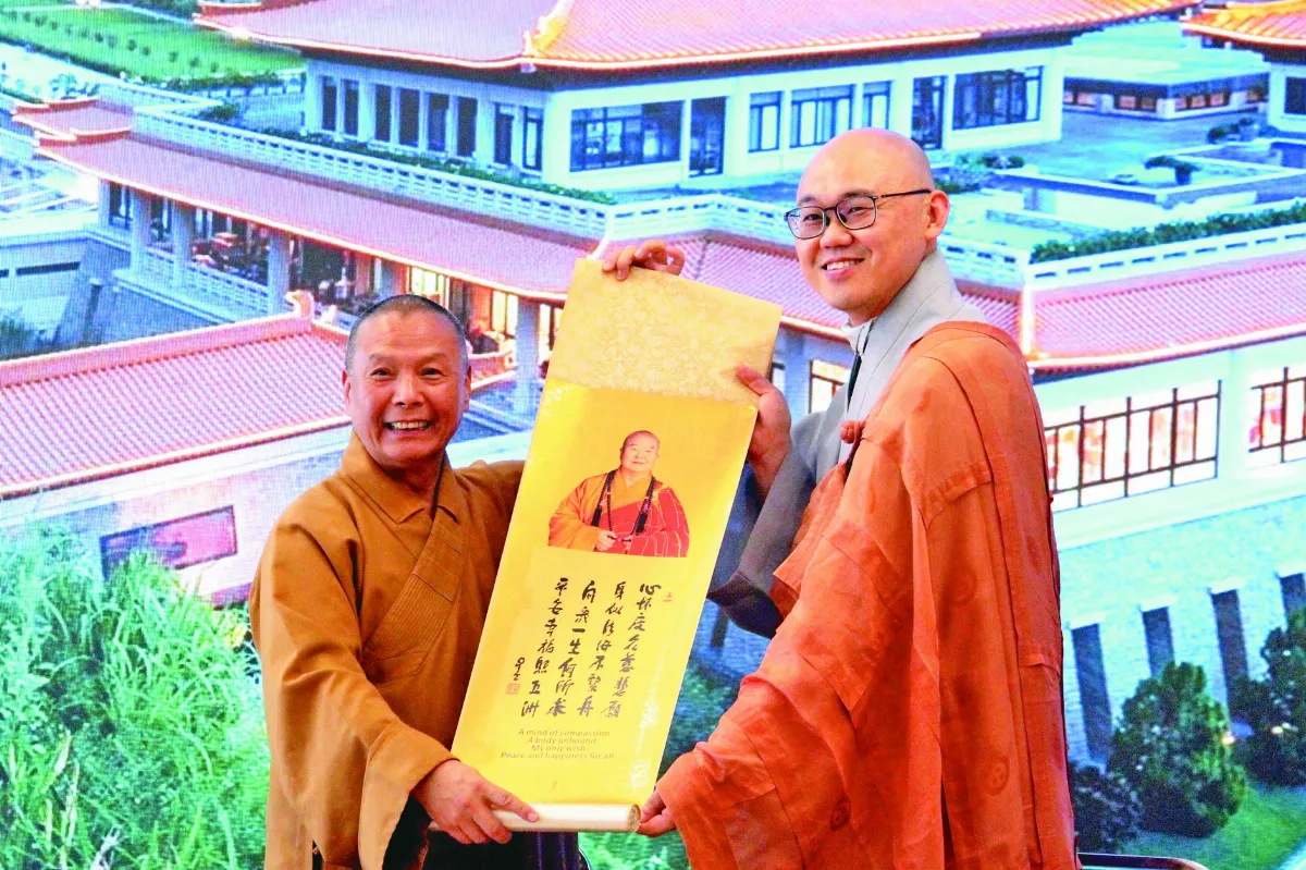 南韓曹溪寺僧信參訪 認識人間佛教