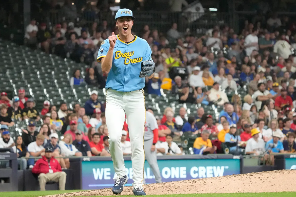 MLB／釀酒人23歲火球男初登板 飆速164公里5局無安打奪勝