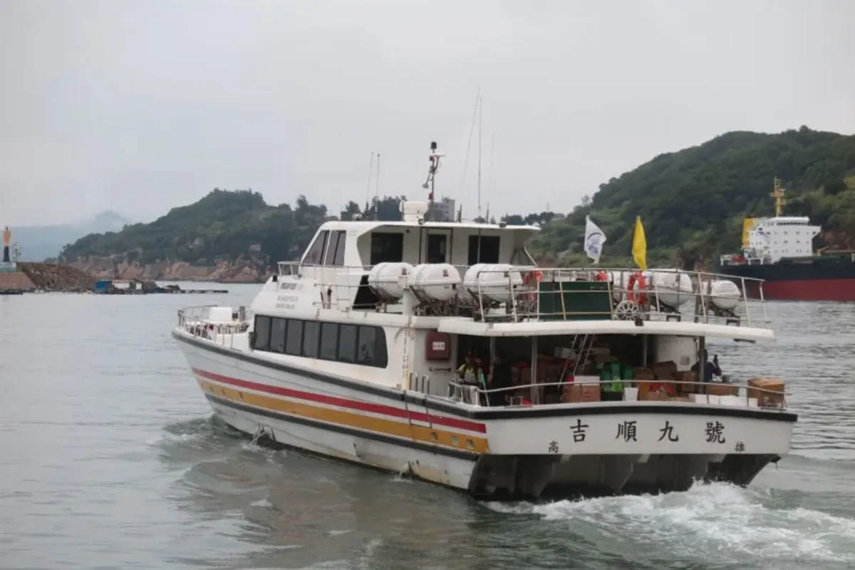 受蝴蝶颱風影響 馬祖往來福州小三通15日停航