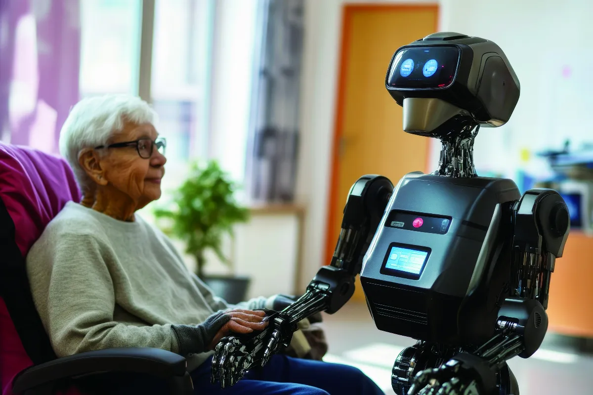 運用AI機器人 高齡社會更健康