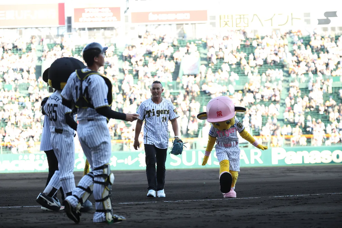 相隔近兩年回球場 蕭一傑甲子園台灣日開球