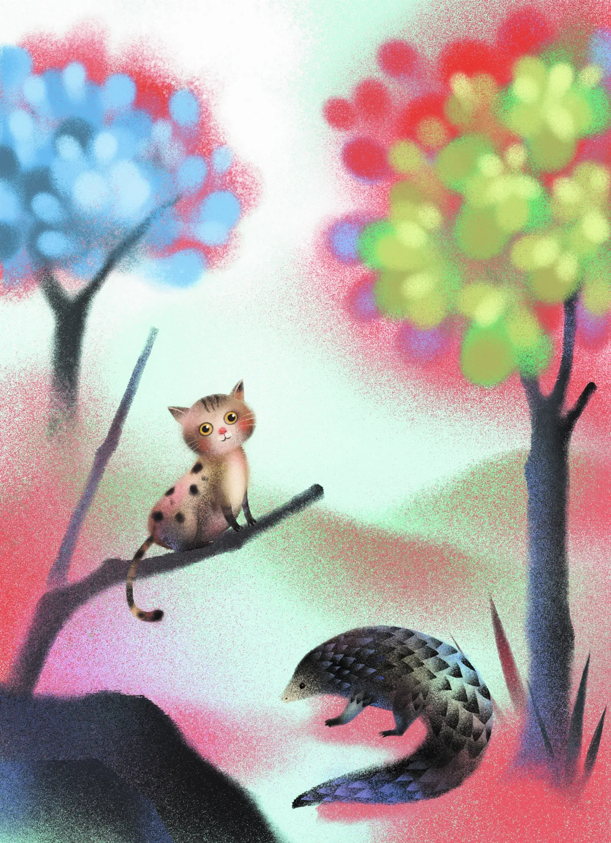 【原民說故事】穿山甲與貓（上）