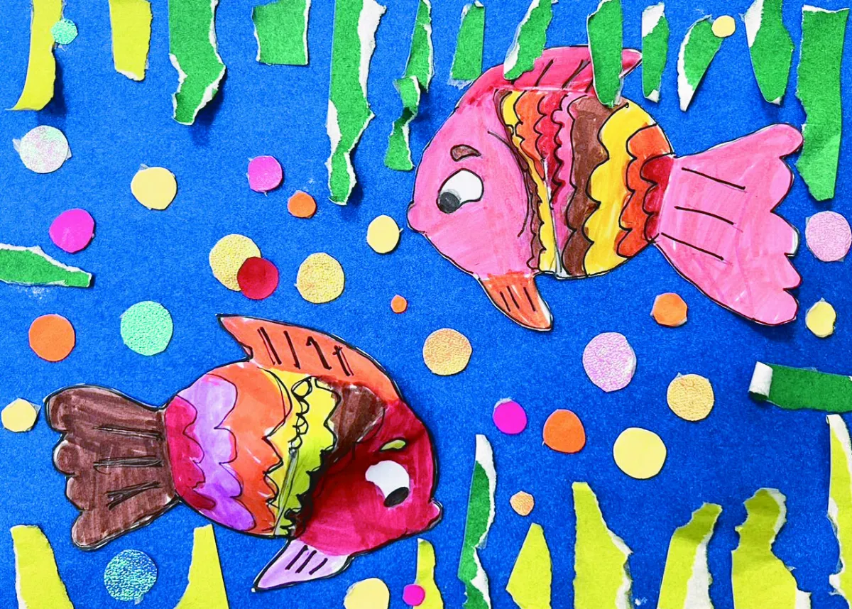 【小藝術家】魚兒水中游
