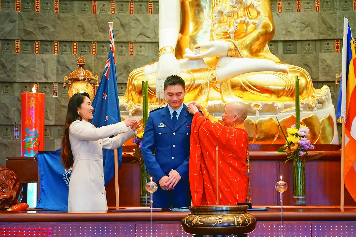 紐西蘭警官晉升 首採佛教儀式