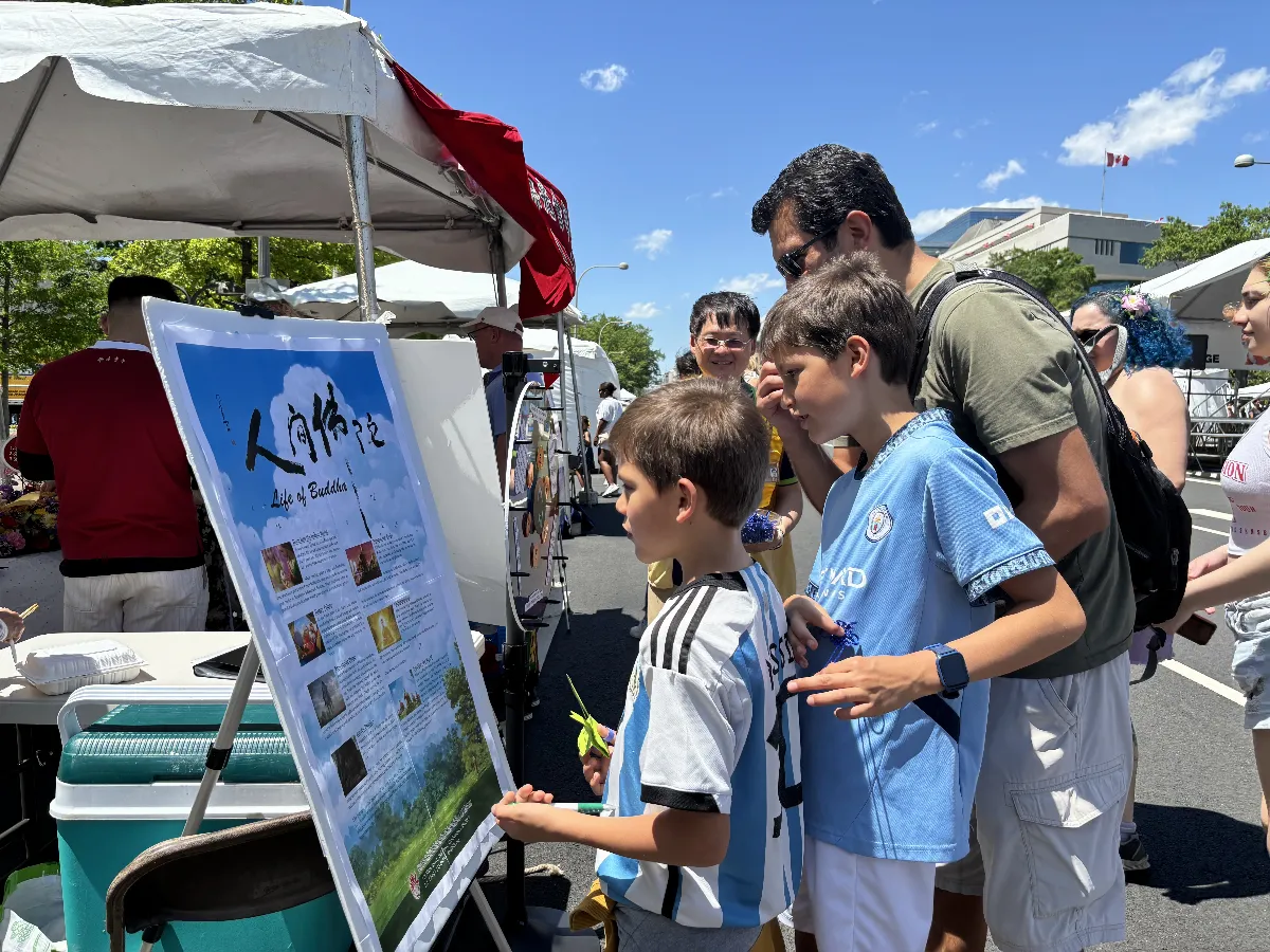 Fiesta Asia in Washington, D.C. Celebrates Diversity: Buddha’s Light Booth Spreads Compassion and Wisdom