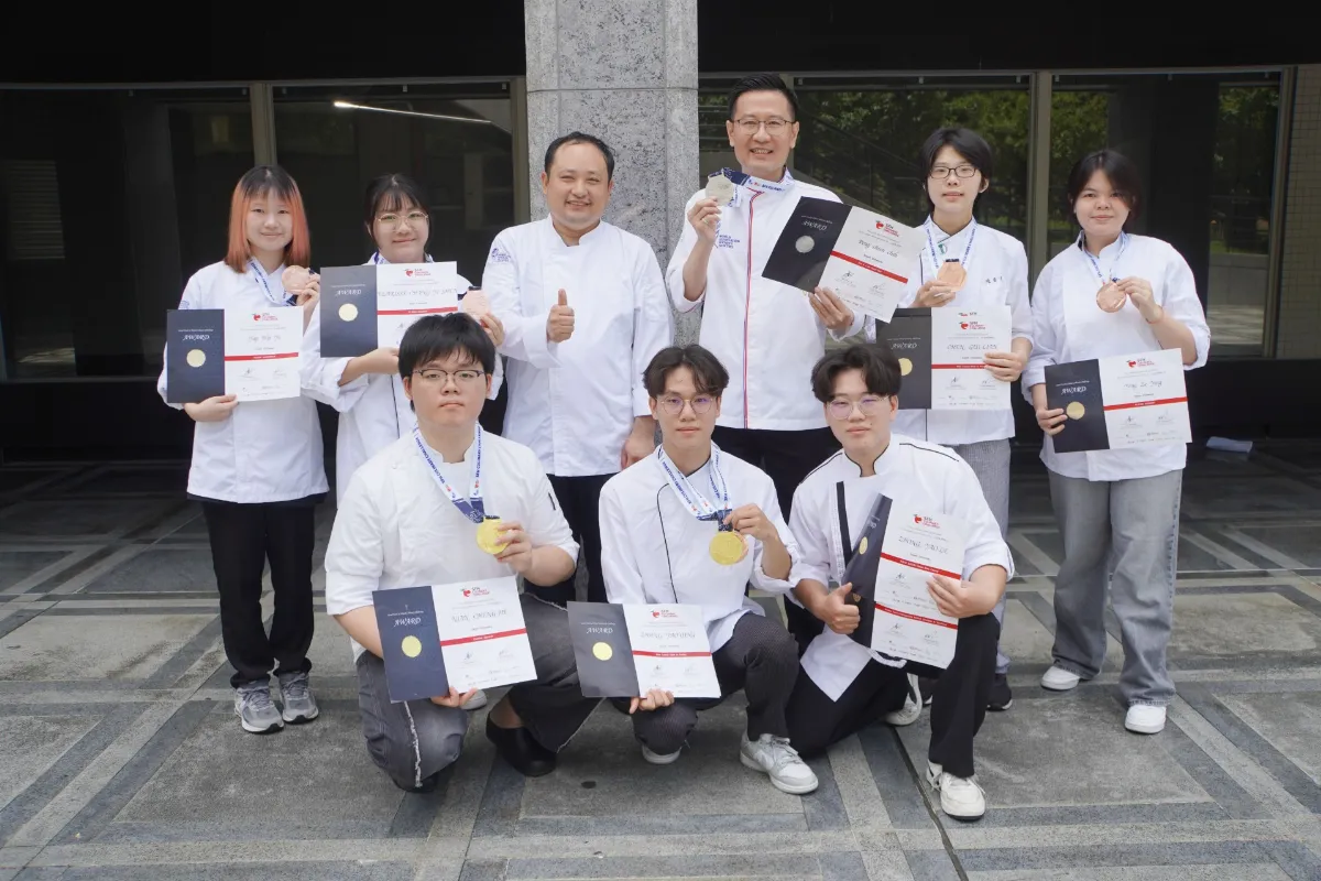 台灣學子「首爾廚藝賽」放異彩  奪2金1銀5銅
