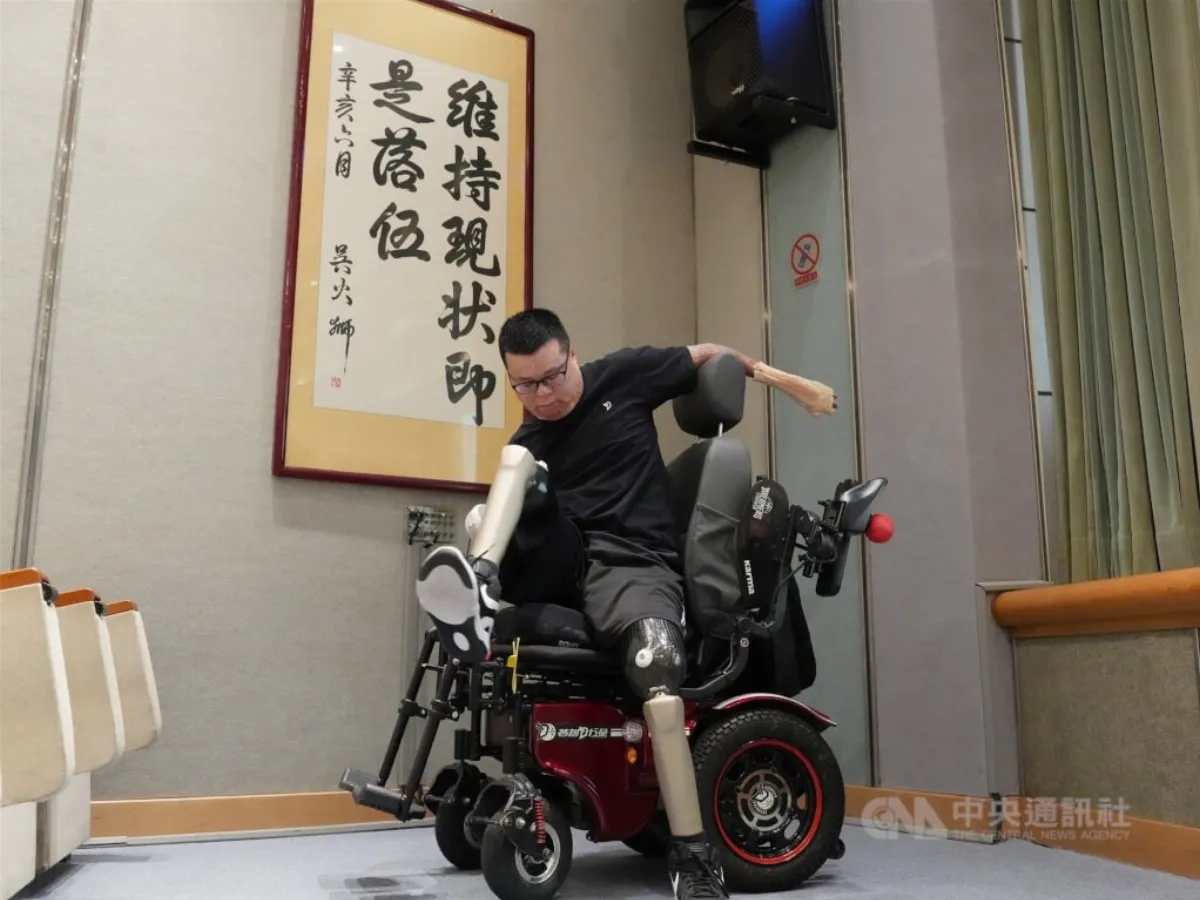 走過八仙塵爆10年  黃博煒截肢求生：盼鼓舞他人