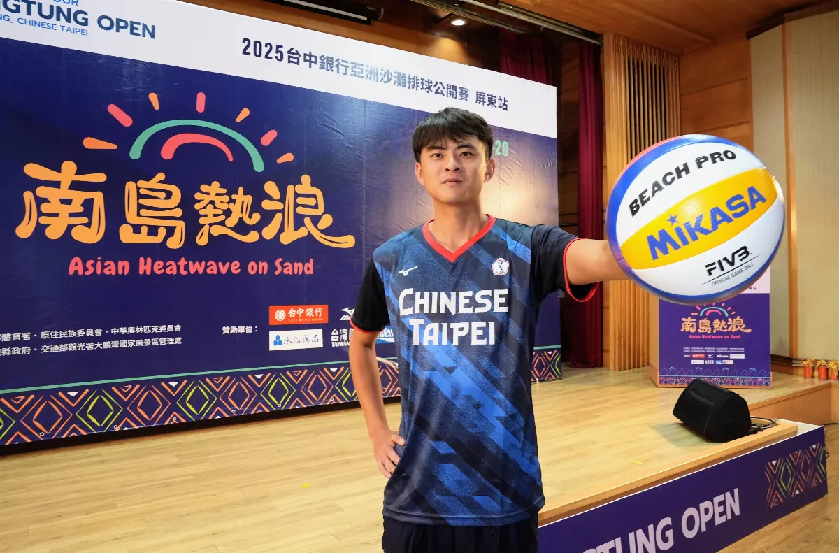 排球／亞洲沙排賽首登屏東 謝雅仁內心有感觸