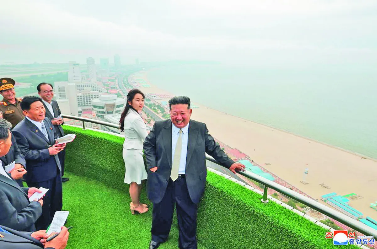 金正恩與愛女