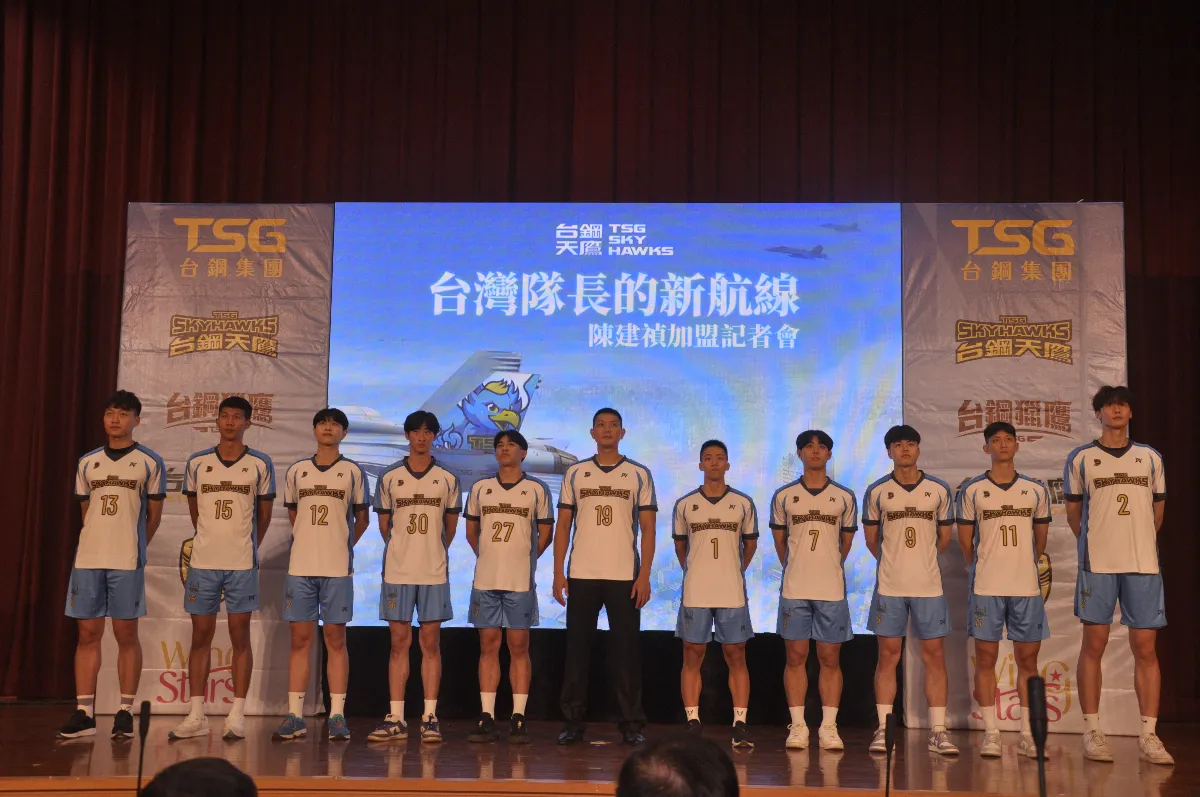 TPVL／陳建禎扛隊長領銜 天鷹本土球員全數到位