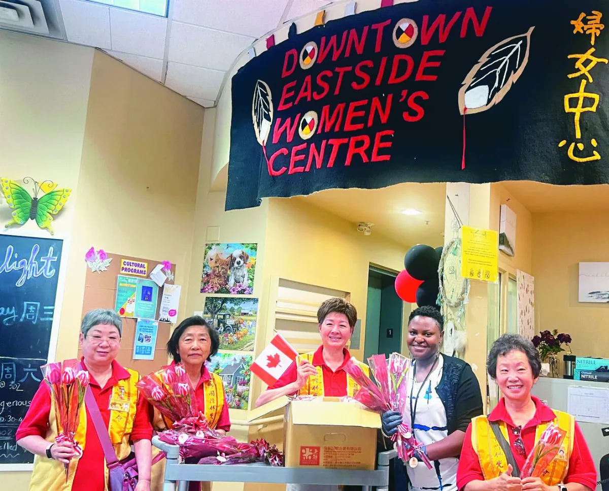 迎接加拿大國慶日 佛光人贈物資送暖