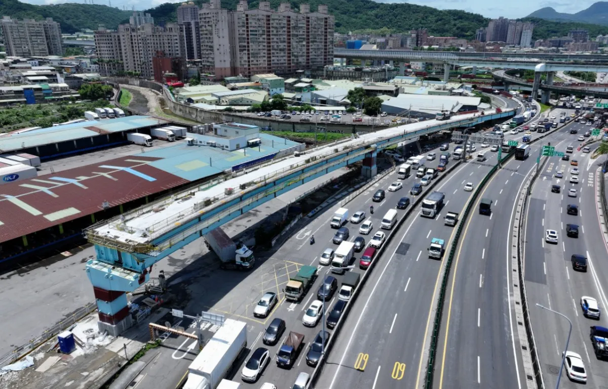 五股交流道改善工程進度超前 交通部拚十月北出口先通車