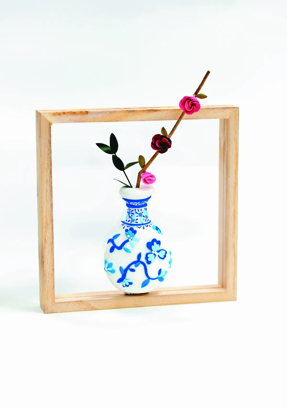 【創意黏土教室】青花瓷輕黏土創作