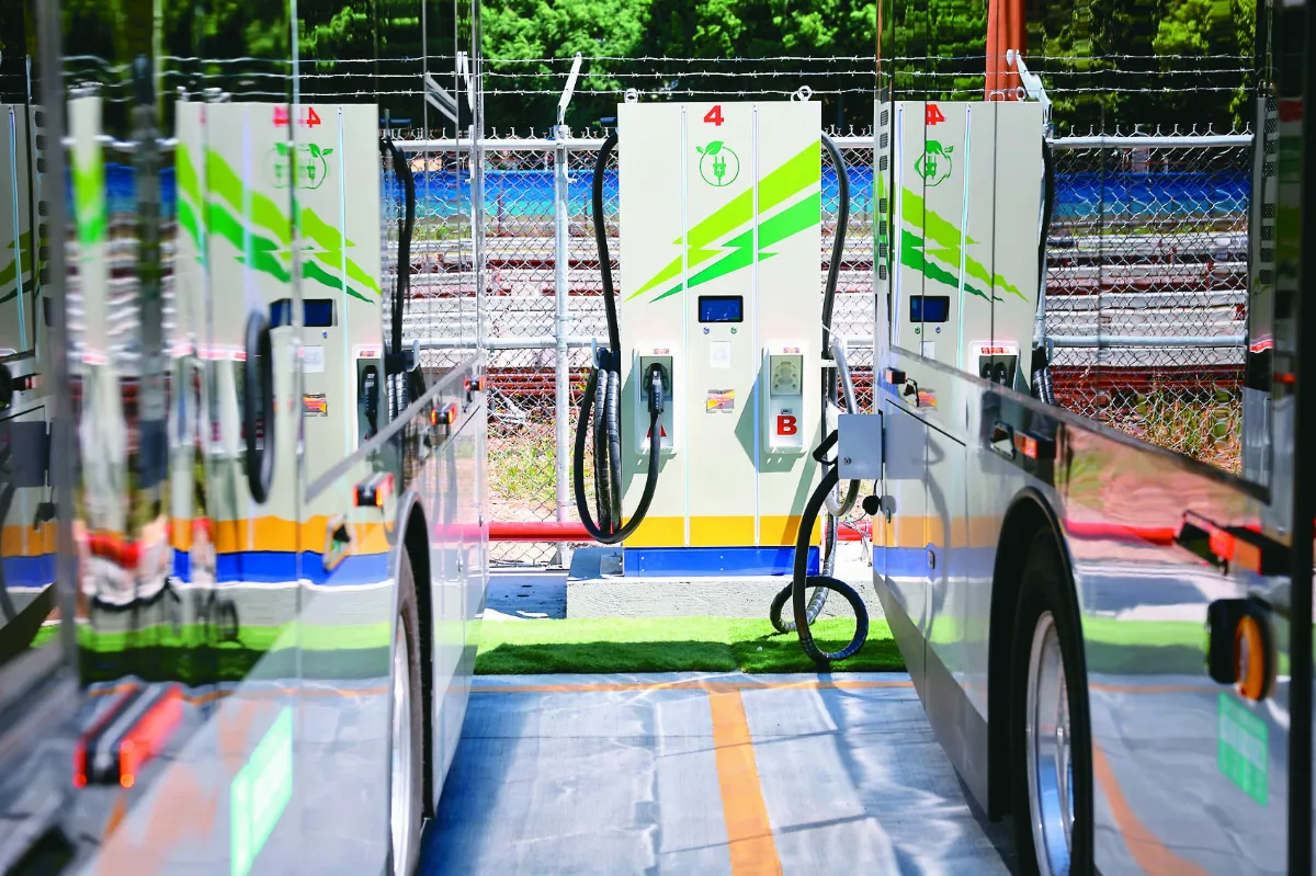 北市電動公車 共享充電場域啟用