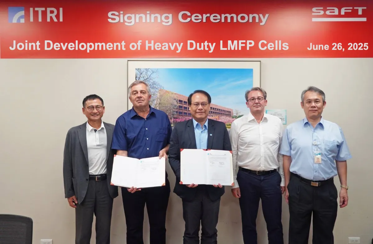 台法聯手開發LMFP電池 瞄準電動車與儲能商機