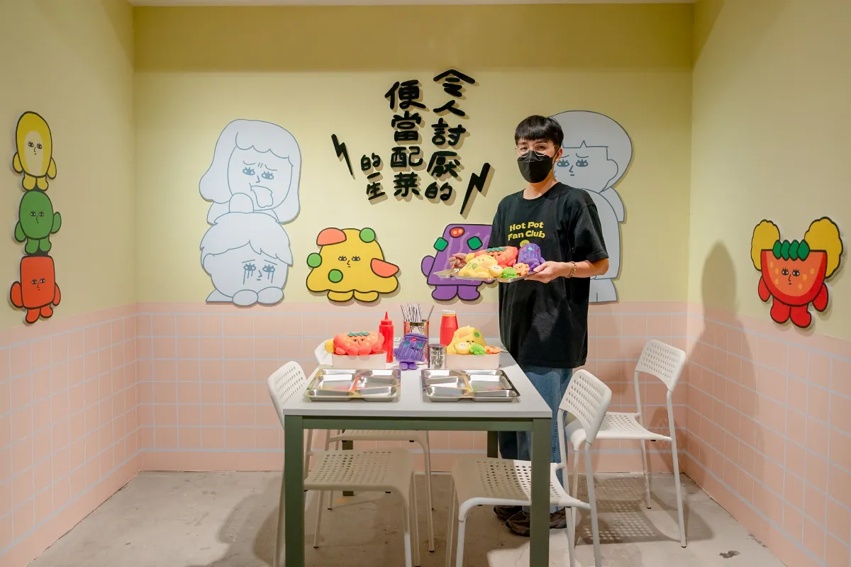 駁二動漫倉庫開起「漫畫便當店」 能聽到素還真語音導覽　