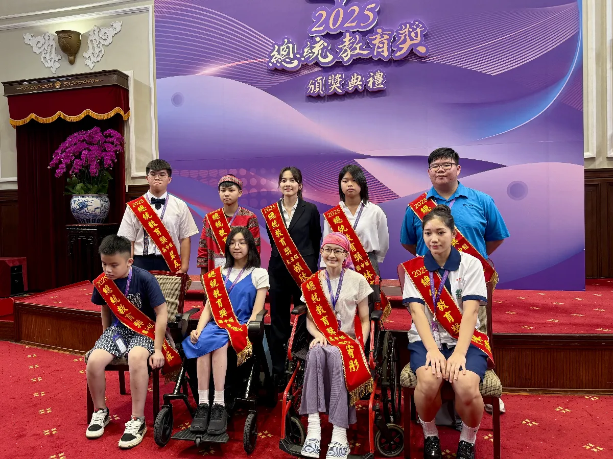 克服腦性麻痺 總統教育獎得主賴欣儀投身護理回饋社會